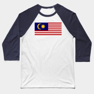 Flag of Malaysia Baseball T-Shirt